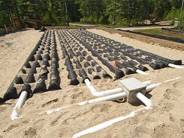 Drainfield repair.